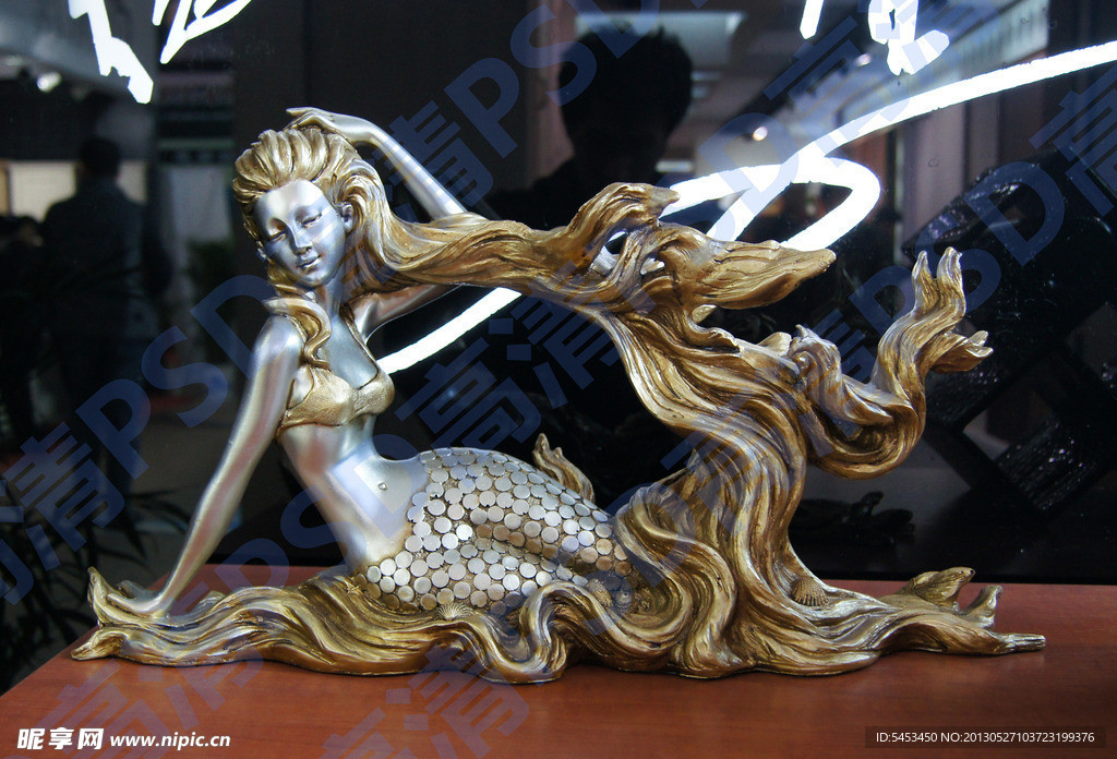 装饰品 美人鱼（扣图）