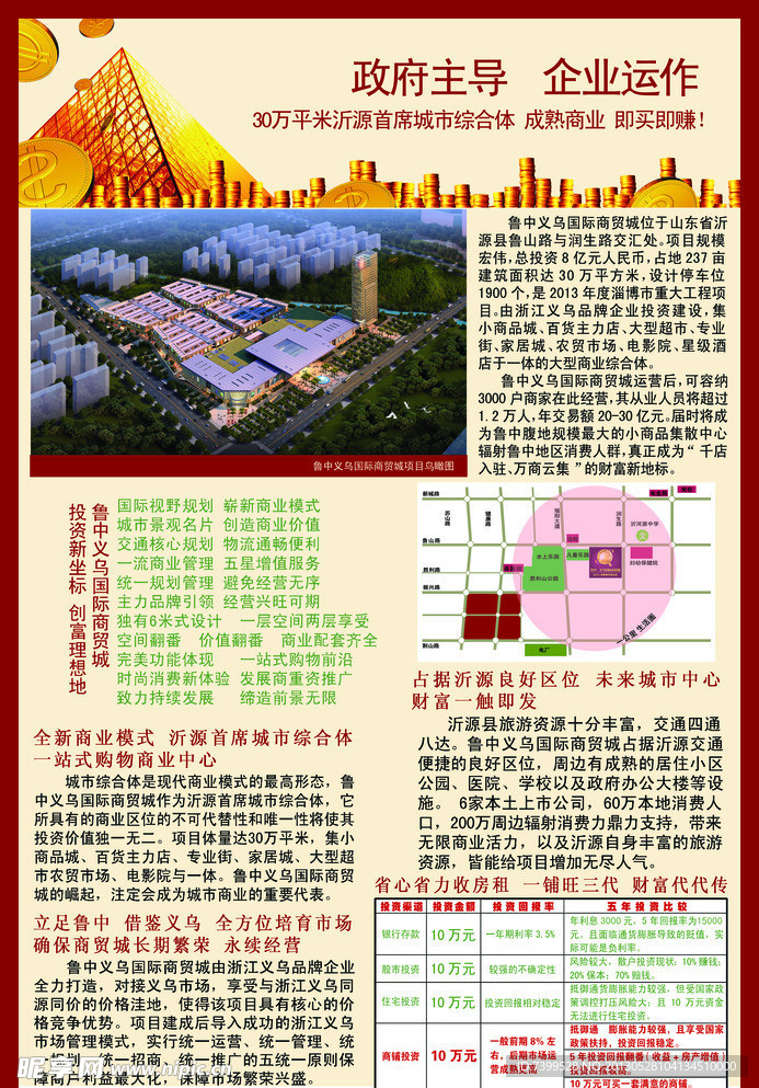 鲁中义乌国际商贸城单页