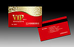 红色会员卡