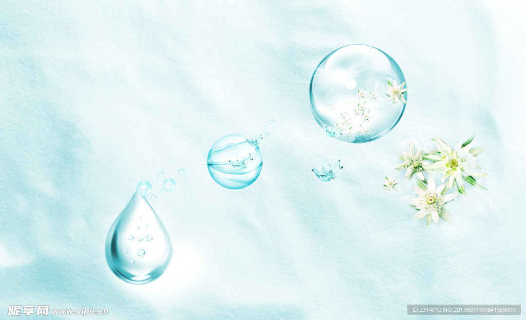 水滴雪花
