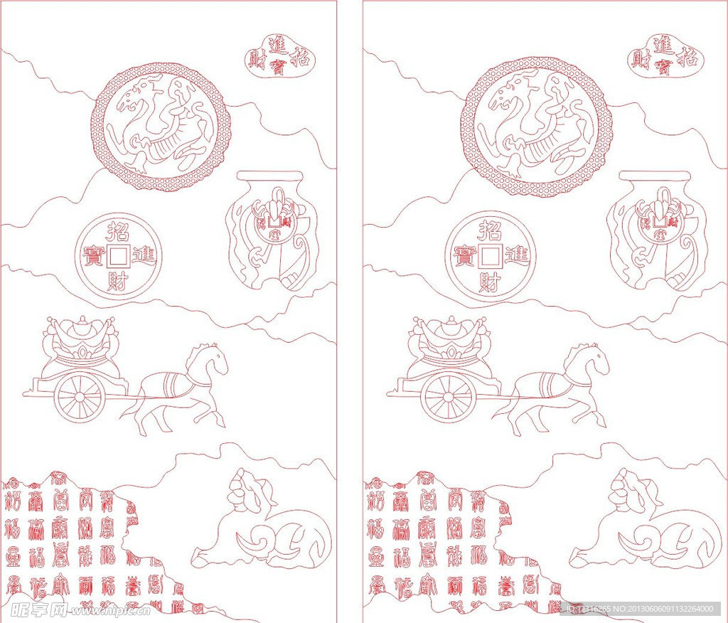 艺术玻璃背景图案