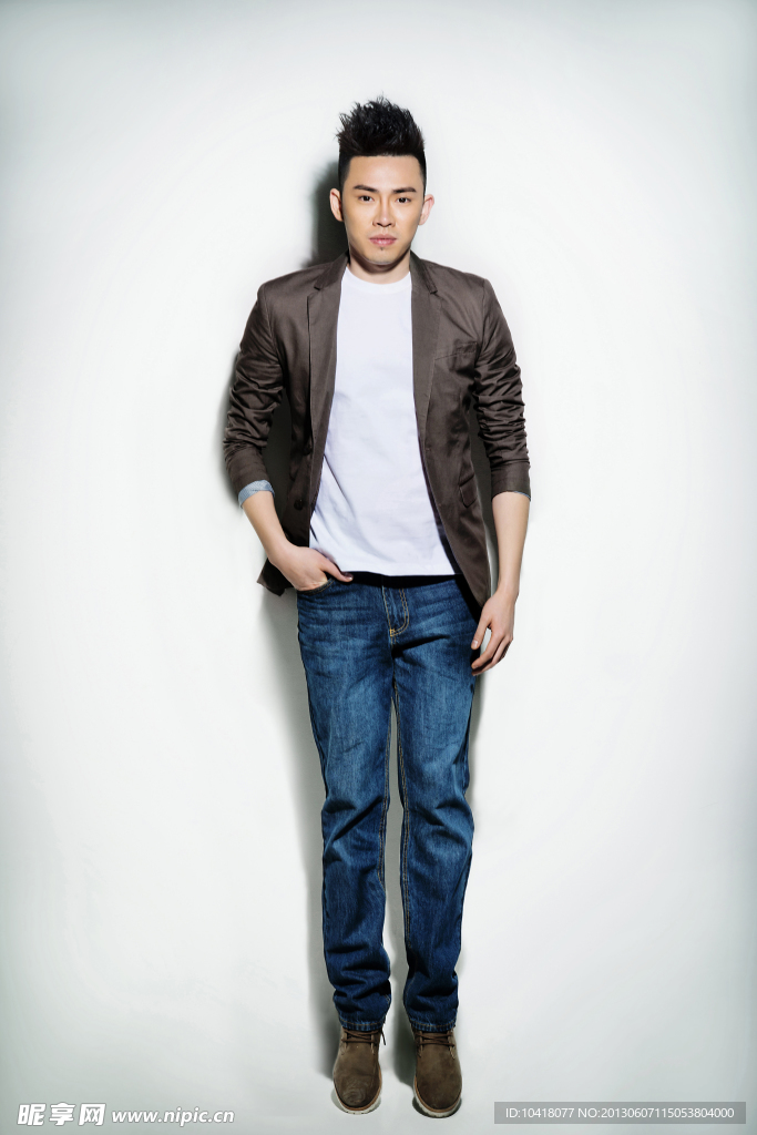 2013新款休闲男模