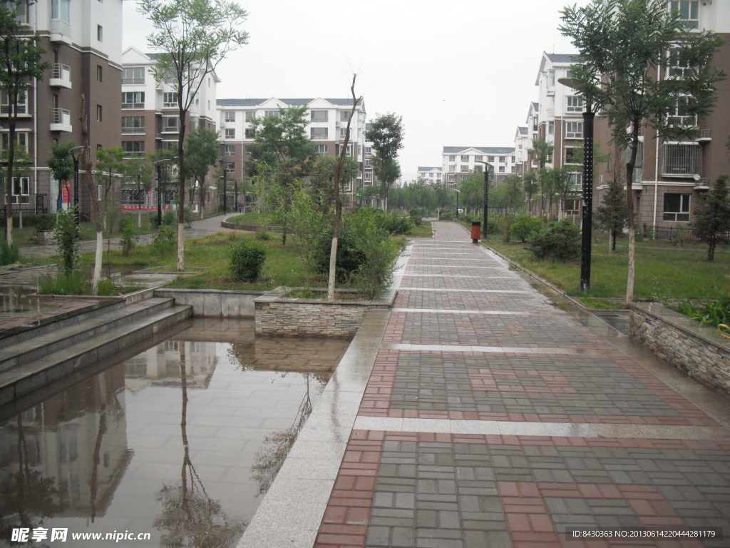 小区风景