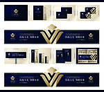 房地产VI矢量图