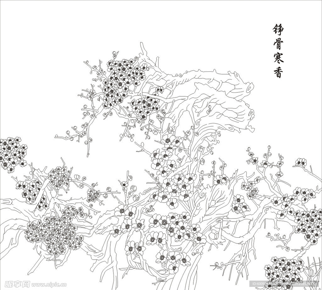 铮骨寒香梅花