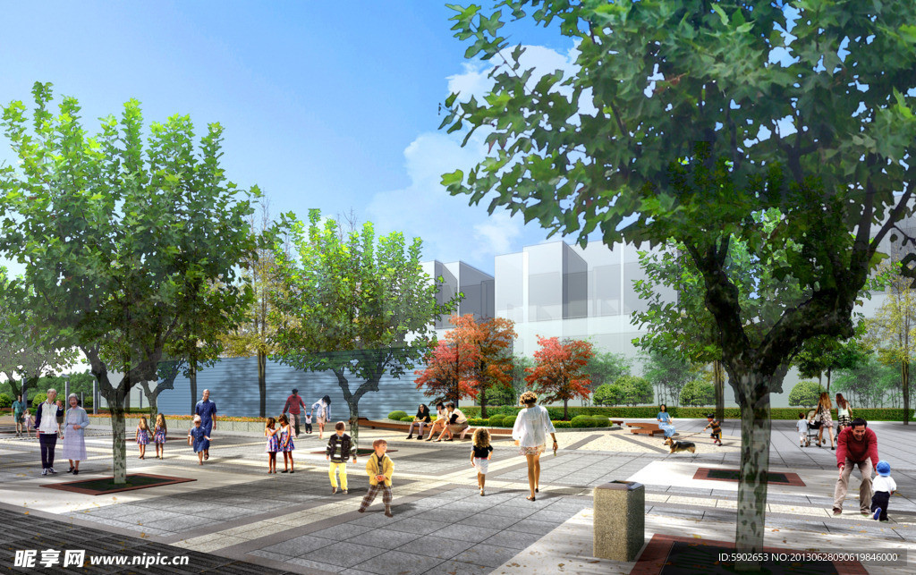 景观效果PSD源文件