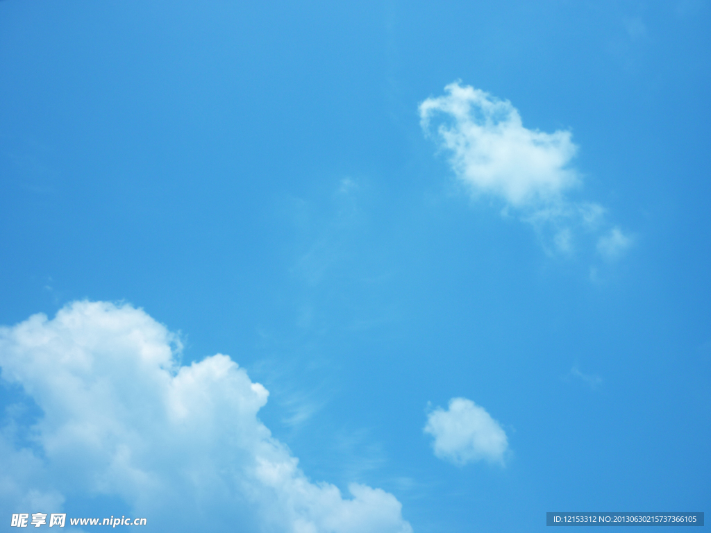 蓝天白云