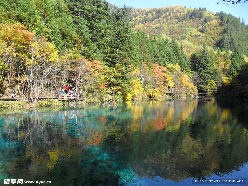 九寨沟特色美景