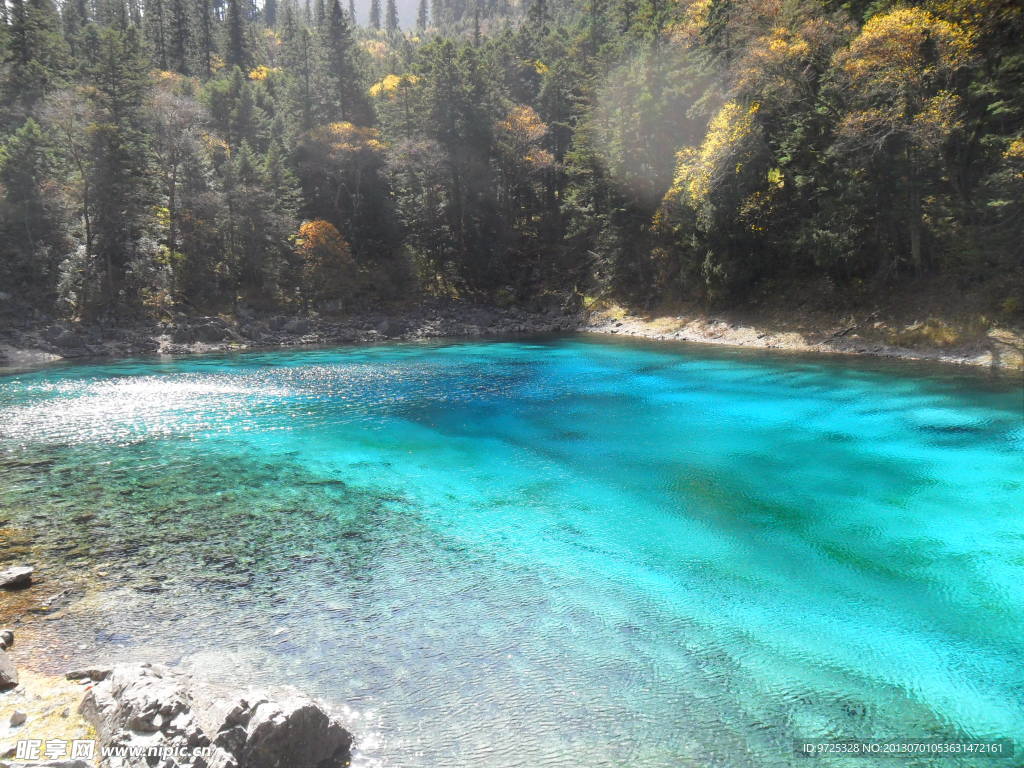九寨沟特色美景