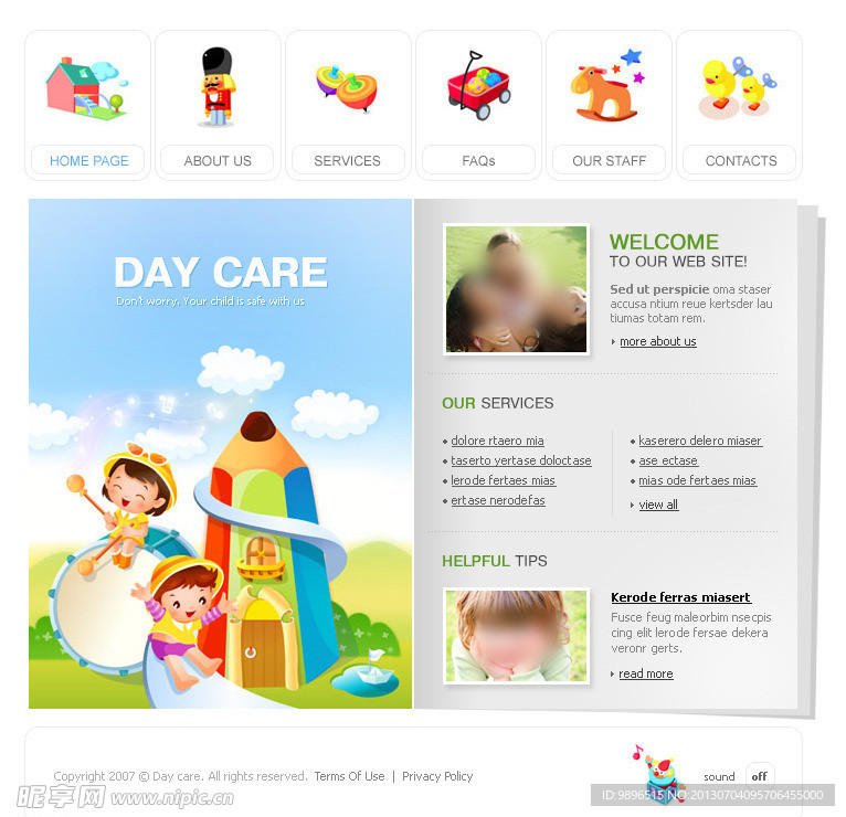 欧美网站设计素材下载