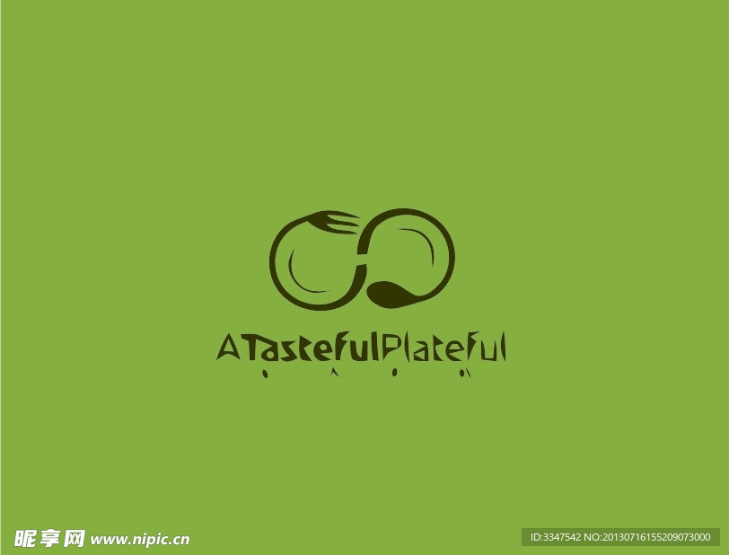 餐具logo