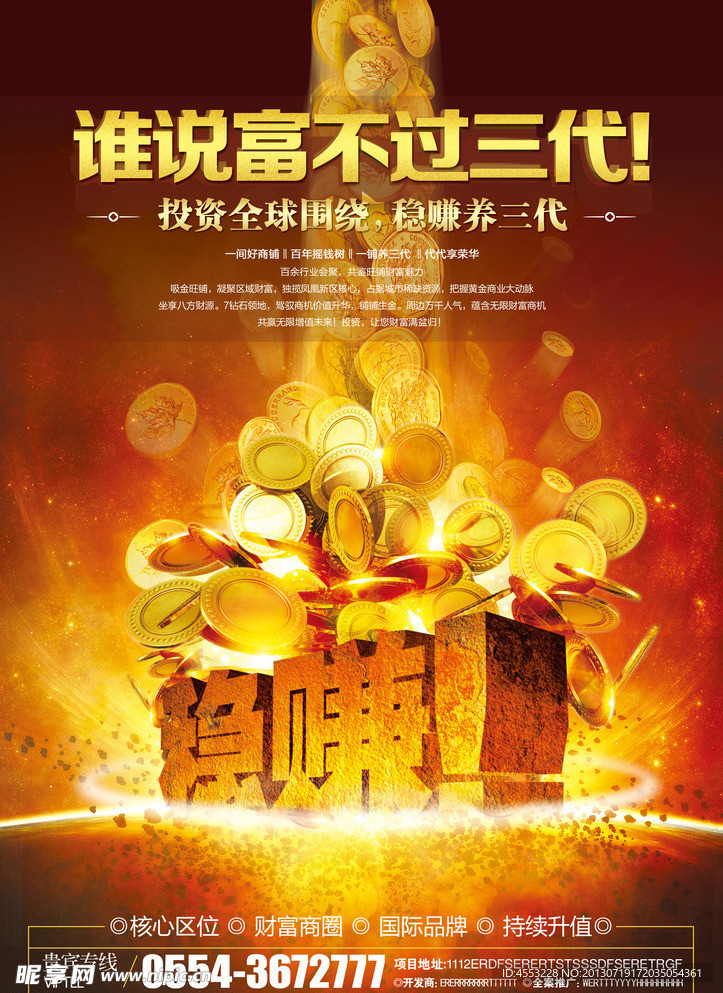 商业地产财富大气报广