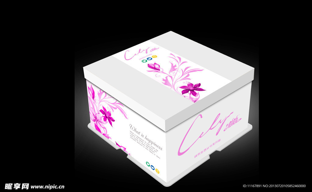 蛋糕盒包子 （平面图）