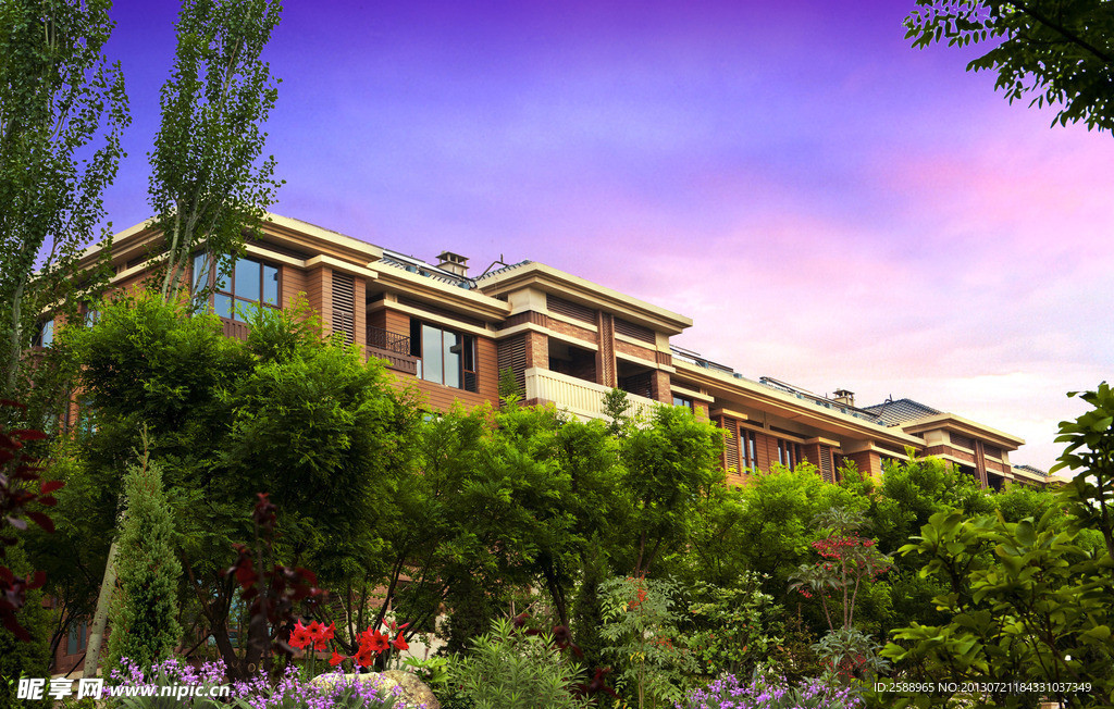 欧式园林景观山居豪宅