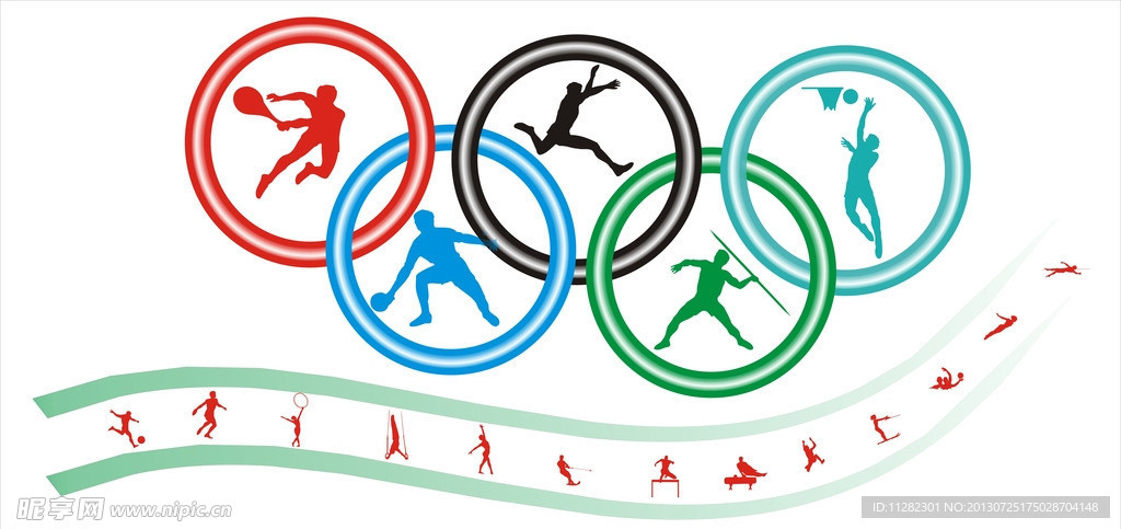 奥运五环 体育标识
