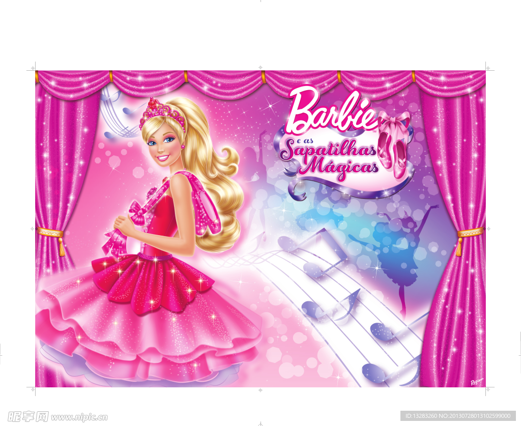 芭比 粉红 舞鞋