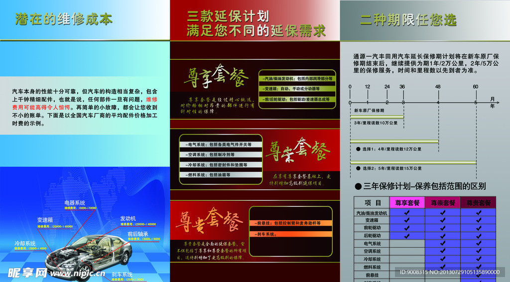 通源一汽三折页