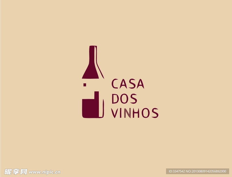 酒瓶logo