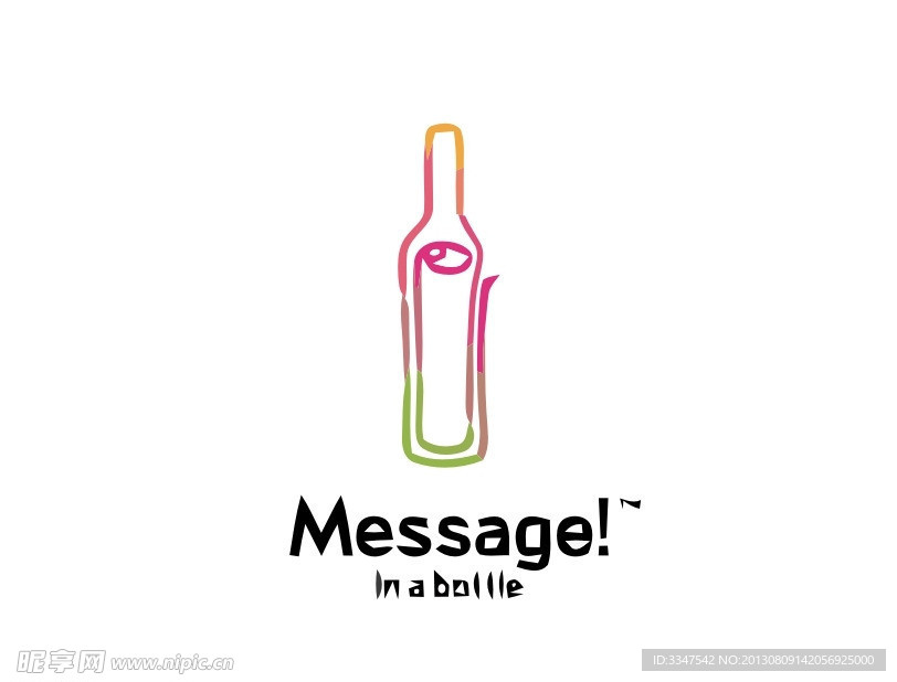 酒瓶logo