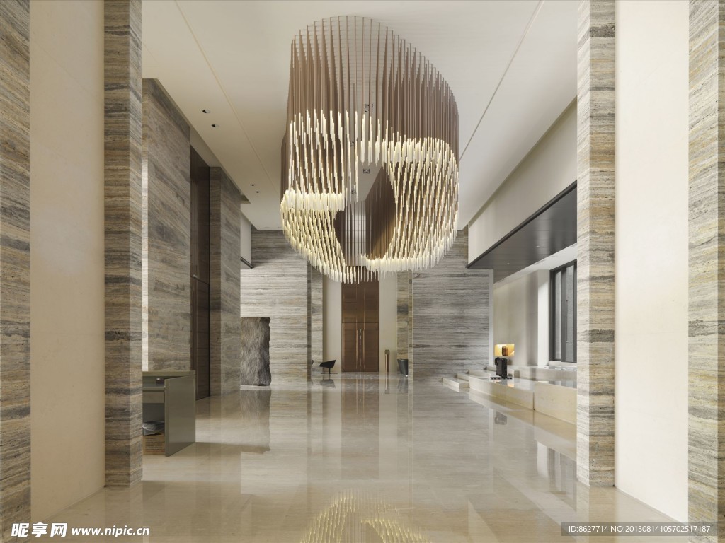 酒店 大堂 样板间