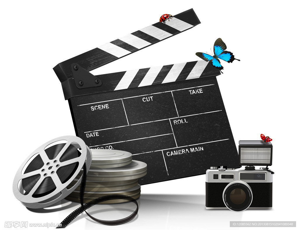 场记板电影胶片