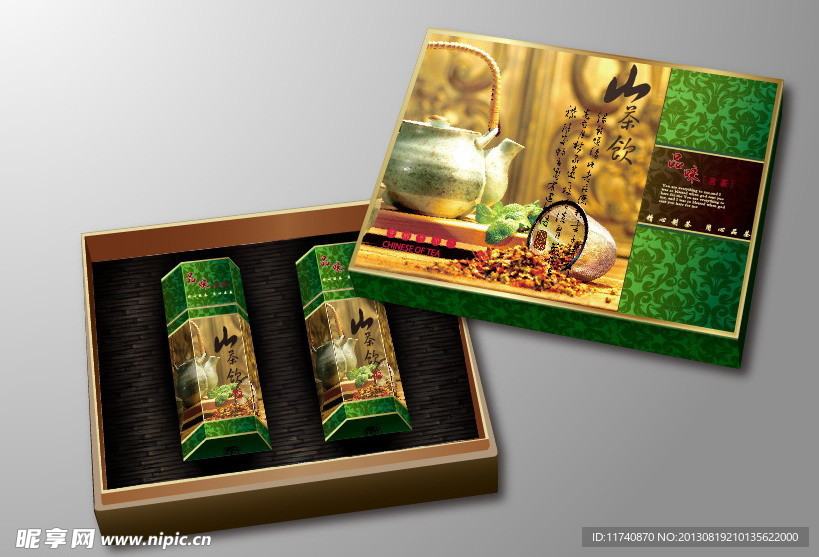 茶叶包装效果图