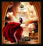 金碧辉煌 美女 尊贵