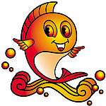 卡通鱼