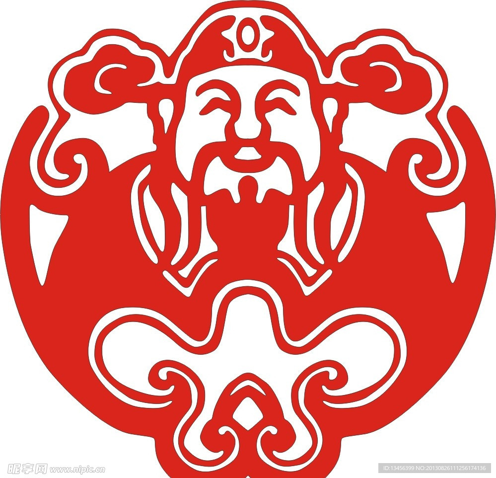 财神矢量图