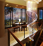 高清别墅水晶分层广告