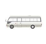 丰田考斯特中巴矢量