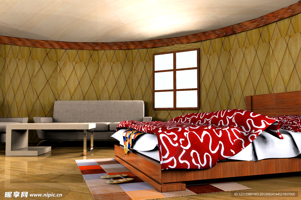 室内 装修 蒙古包