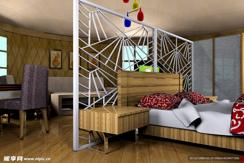 室内 装修 蒙古包