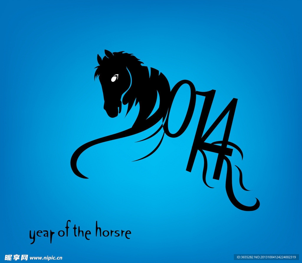 马年素材设计
