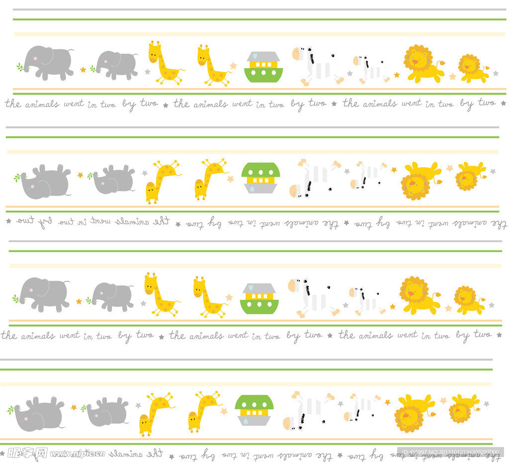 卡通背景 动物背景