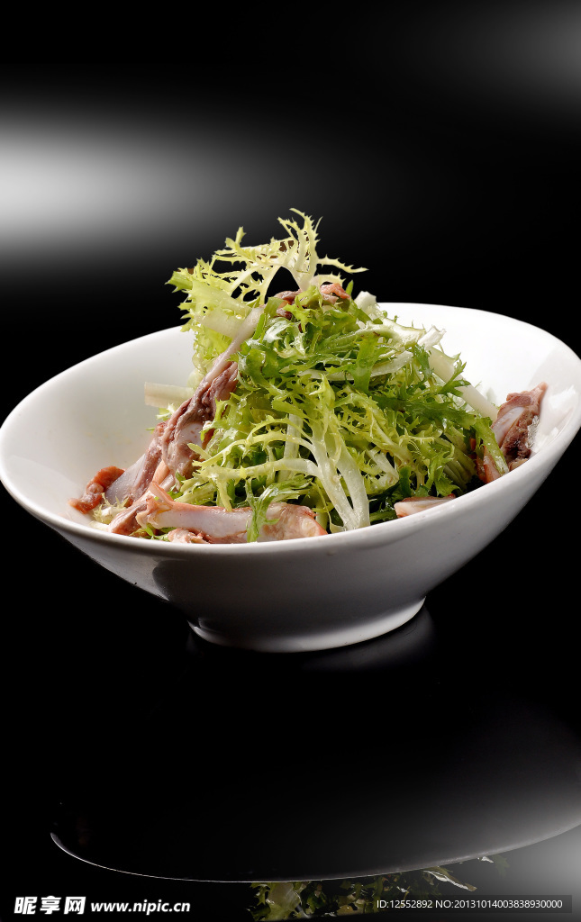 鸵鸟脆骨拌苦菊