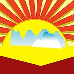 发射线背景素材