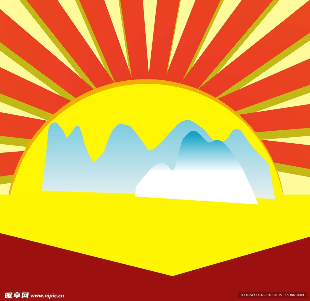 发射线背景素材