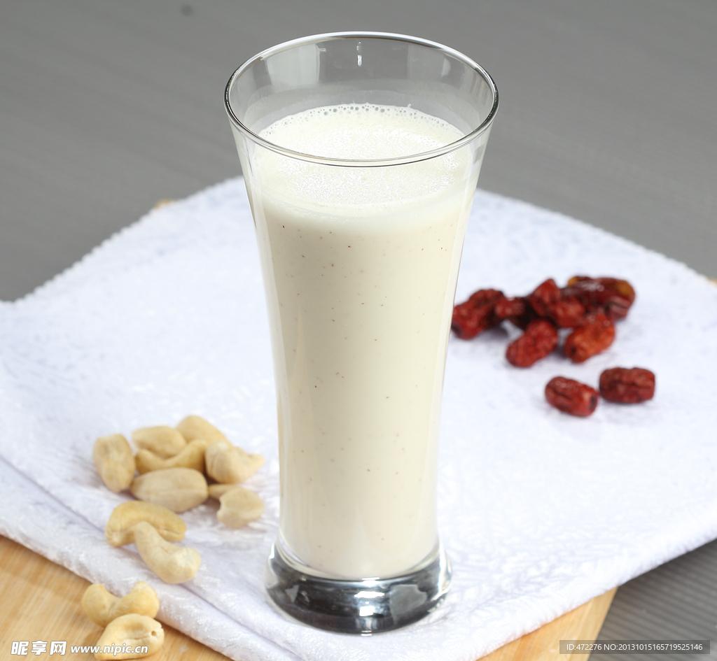 腰果红枣奶
