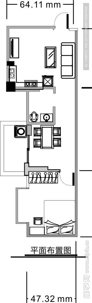 室内平面设计图
