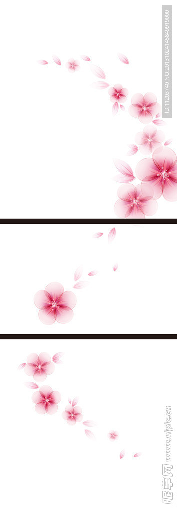 韩国冰箱面板樱花