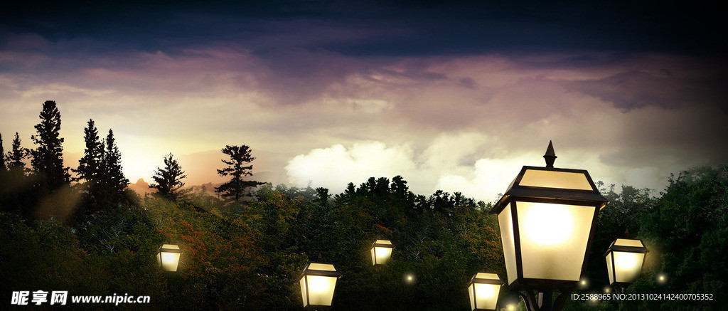 欧式园林 绝佳美景