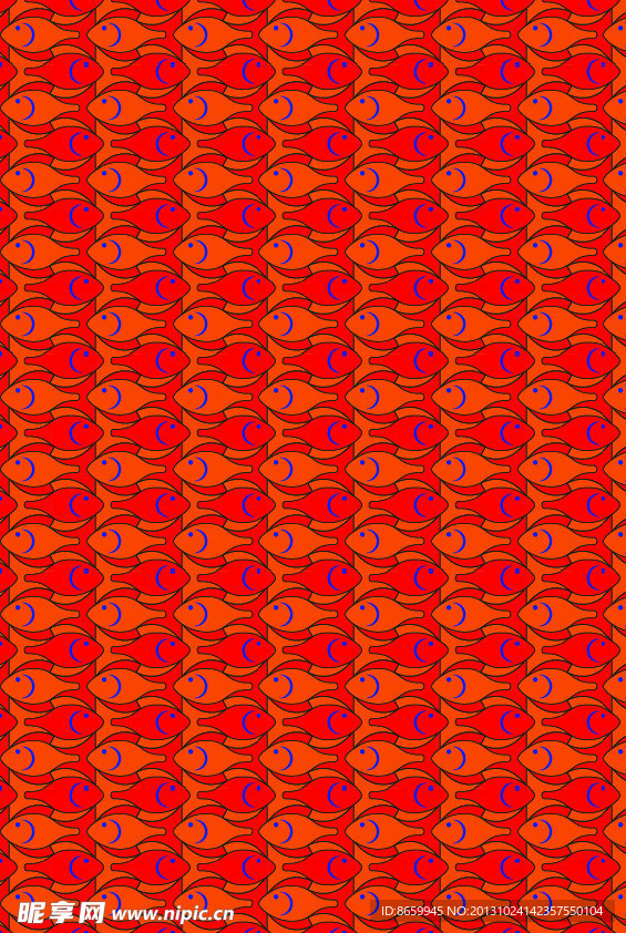 鱼纹 装饰花纹 装饰