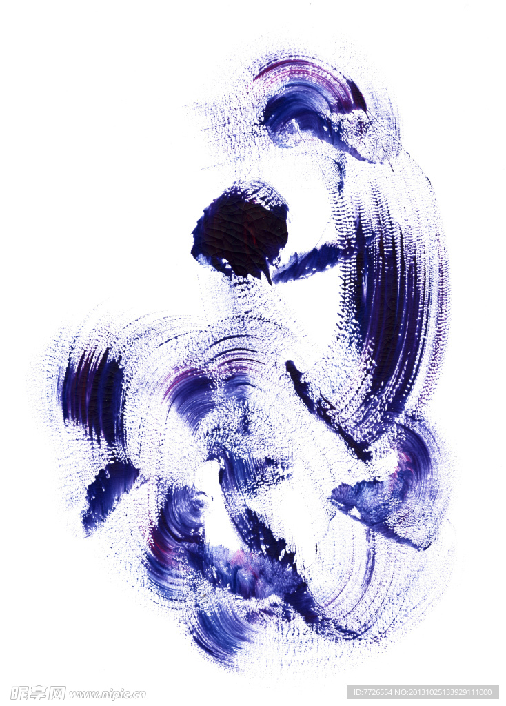 抽象刷痕 刷痕 油彩