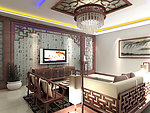 中式客厅图