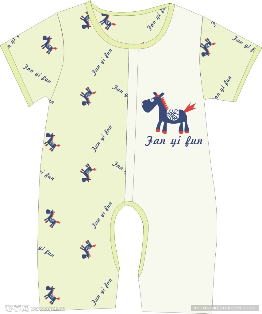 小童装 爬爬服 服装