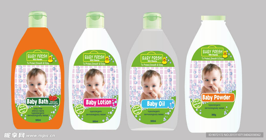 婴儿化妆品系列