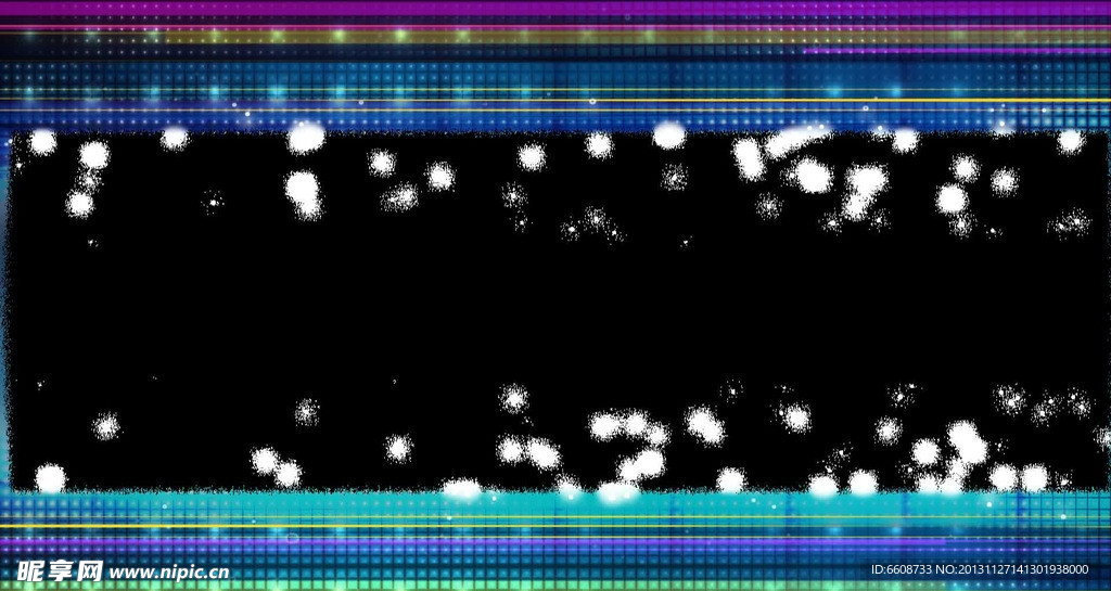 绚丽舞台视频素材