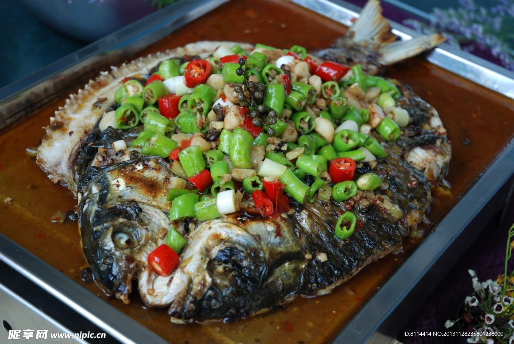烤鱼图片
