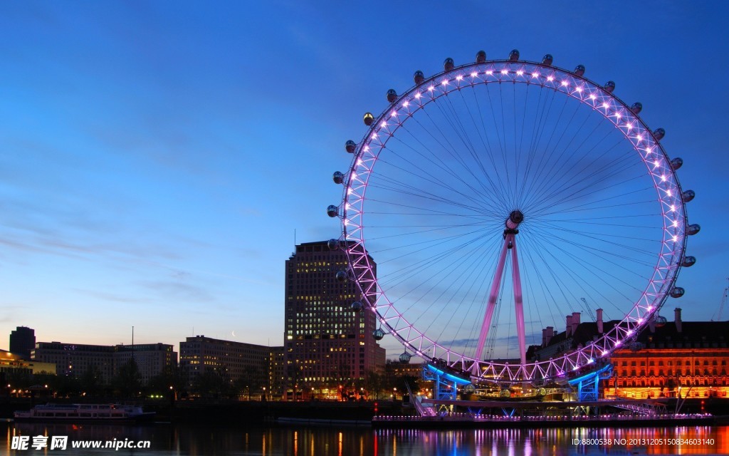 幸福摩天轮图片